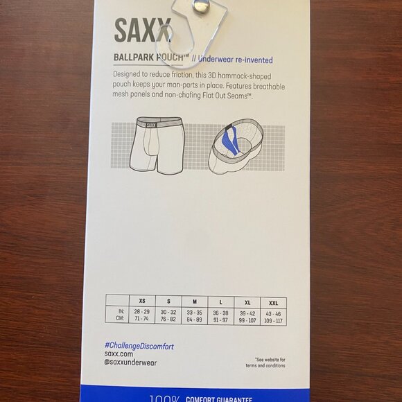 SAXX ULTRA Boxer Briefs with Fly “Lazy River" - Picture 4 of 4